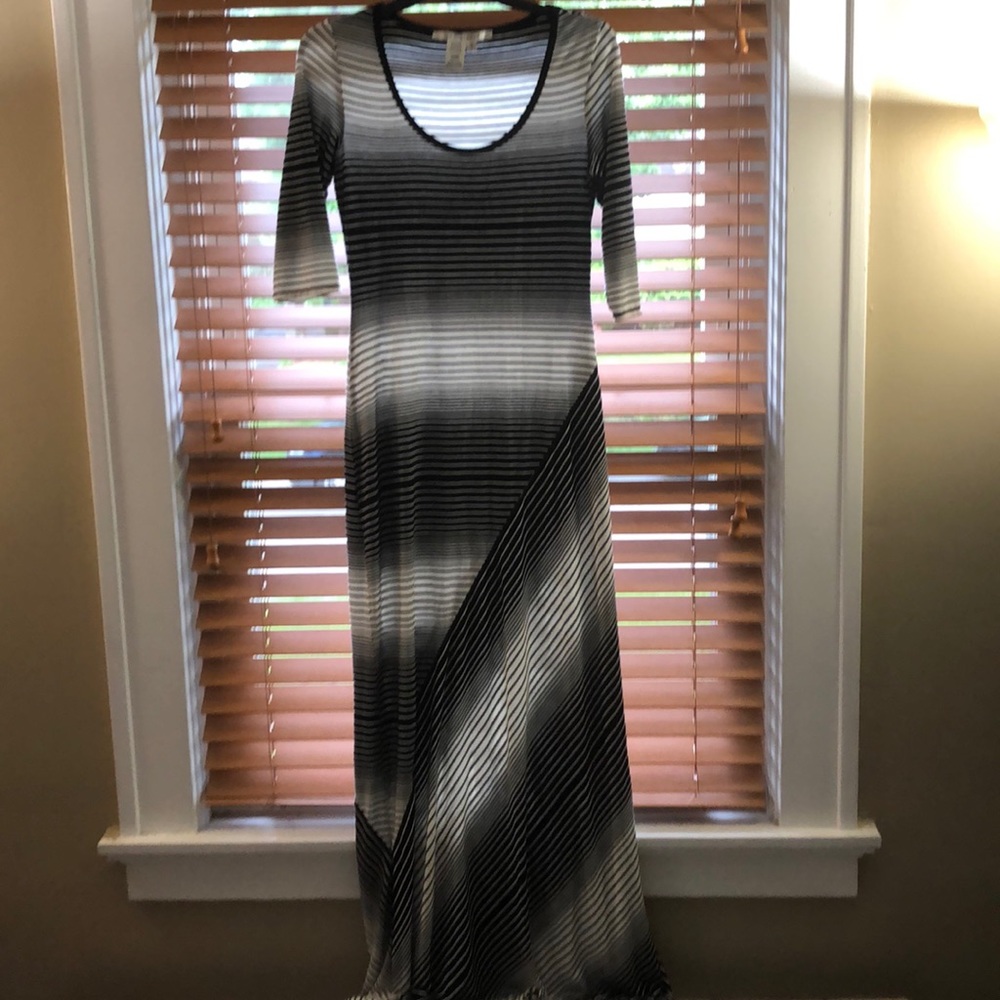 Stripped Maxi Dress